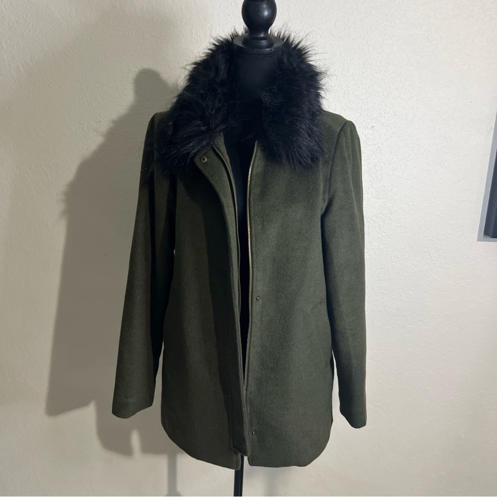 Joe Fresh Women’s Coat  Size S Green